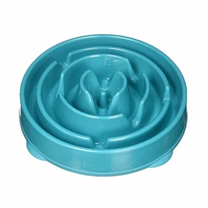 Products: Outward Hound Fun Slow Feeder Turquoise Drop - Petworkz