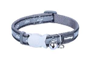 Products: Red Dingo Cat Collar Shark Cool Grey - Petworkz