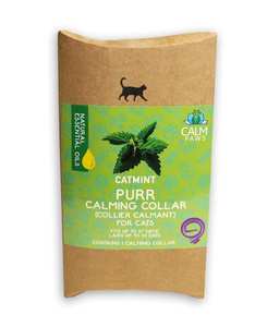 Products: Calm Paws PURR Catmint Calming Collar for Cats - Petworkz