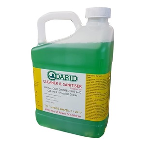 Products: Odarid Cleaner and Sanitiser Animal Care Disinfectant - Petworkz