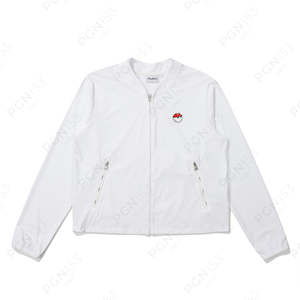 Ice Touch Jersey Jacket White