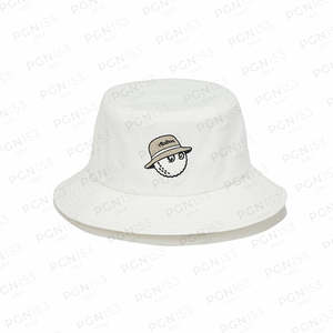 Womens: Malbon Script Brim Bucket Hat