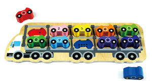 1-10 Car Puzzle – PGNZ