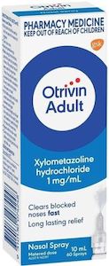 Otrivin: Otrivin Adult Nasal Spray 10ml