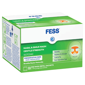 Otrivin: Fess Nasal & Sinus Wash 100 Sachets
