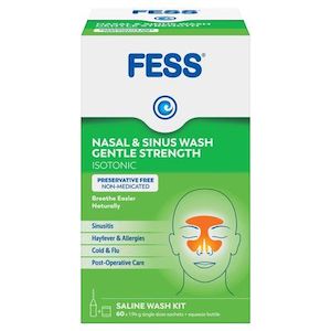 Otrivin: Fess Sinucleanse Gentle Wash Kit 60 Sachet