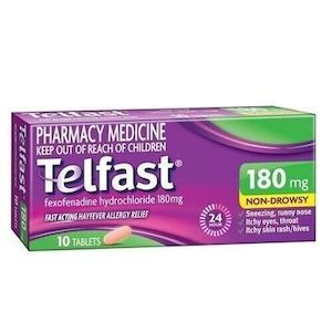 Otrivin: Telfast 180mg 10 Tablets