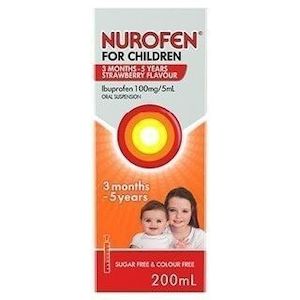 Bonjela: Nurofen for Children 3 mths to 5yrs Strawberry 200ml