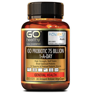 BePure: Go Healthy Probiotic 75 Billion 30 Capsules