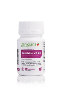 Livon: Clinicians Sunshine Vitamin D3 60 Tablets