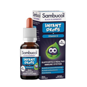 Sambucol Black Elderberry Infant Drops 20ml