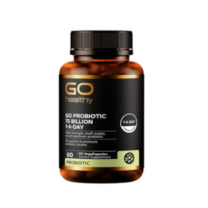 Go Healthy: GO Healthy Probiotic 75 billion 60s