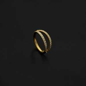 ASTM F136 Implant Grade Titanium Gold Split Hinged Ring Clicker