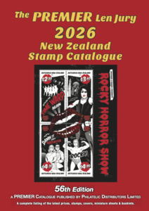 Len Jury 2026 New Zealand Stamp Catalogue – Philatelic Distributors Limited