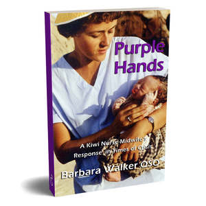Biography Memoir: Purple Hands - Print.