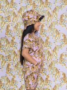 New Arrivals: Overalls - Lilac Climbing Tiger