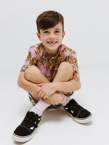 New Arrivals: Denver Tee - Lilac Climbing Tigers