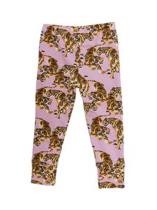 Bennie Leggings - Lilac Climbing Tiger