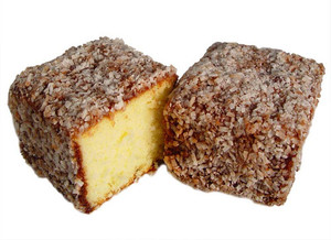 Chocolate Lamingtons 4pp FROZEN