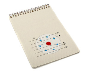 Ernest Rutherford Notebook Phoenix GreetingCard