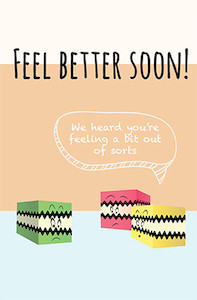Feel Better Soon Phoenix GreetingCard