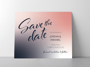Save The Date Phoenix GreetingCard