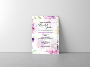 Floral Wedding Invitations Phoenix GreetingCard