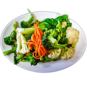 Sides: A9. Stir Fried Vegetables