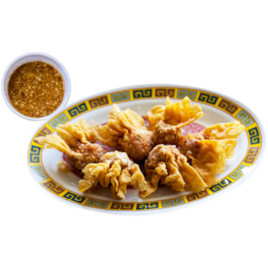 Sides: A4. Deep Fried Wontons (6 Pieces)