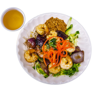 S10. Stir Fry Prawn Noodle Salad
