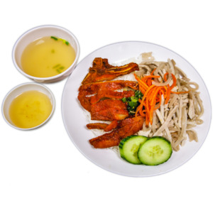 Rice Dishes: R2. Pork Chop & Shredded Pork on Rice