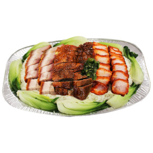 T2. Choice of 3 BBQ Meats on Rice