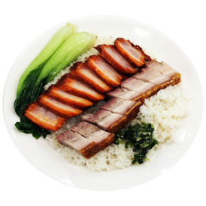 Menu: C4. Choice of 2 BBQ Meats on Rice