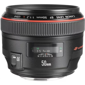 Canon EF 50mm f1.2 L USM Lens