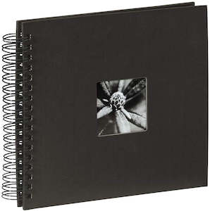 Albums: Hama Black - Spiral Black Page Album 36cm x 32cm