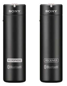 Digital Video Cameras: Sony ECMAW4 Bluetooth Wireless Microphone for Mic N Jack