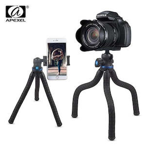 Camera Accessories Tripods: Apexel Flexible Tripod - 3KG APL-JJ10