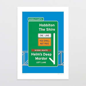 Road Trip - A3/ Unframed