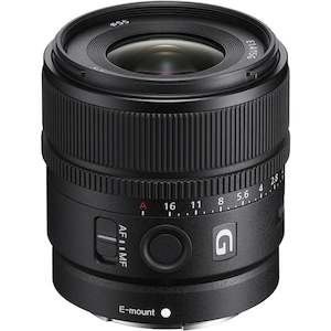 Cameras And Lenses: Sony Alpha SEL15F14G 15MM F1.4 E Mount Lens G