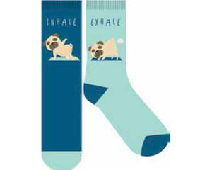 Mothers Day Ideas: SOCK FF ODD PUG YOGA