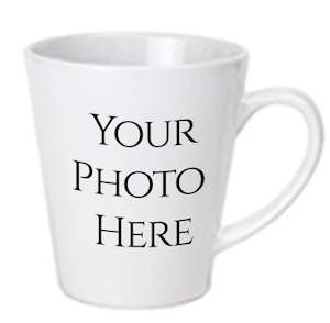 Custom Printed Drinkware: 12OZ WHITE LATTE MUG