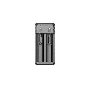 Nitecore: Nitecore Ui2 Dual Slot Usb Charger, For 18650, 21700, 18350, 20700 Batteries