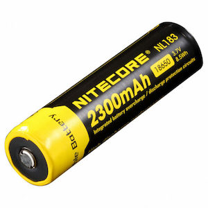 New Arrivals: Nitecore Li Ion Rechargeable Battery 18650 (3.7v / 2300m Ah)