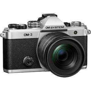 Cameras: OM SYSTEM OM-3 12-45 Kit Silver