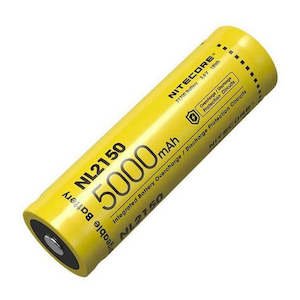 Nitecore 5000 Mah Rechargeable 21700 Li Ion Battery