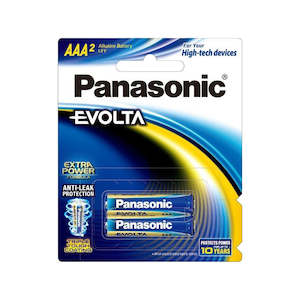 Panasonic Evolta AAA Alkaline Battery 2 Pack