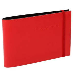 Albums: CITI LEATHER 4X6 ALBUM RED