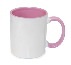11oz Inner Coloured Mug Pink