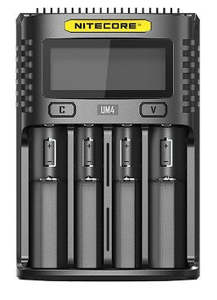 Nitecore Intelligent Battery Charger Usb Four Slot Charger