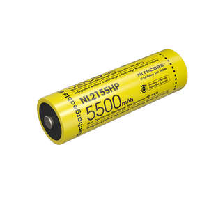New Arrivals: Nitecore 5500 Mah Rechargeable 21700 Li Ion Battery